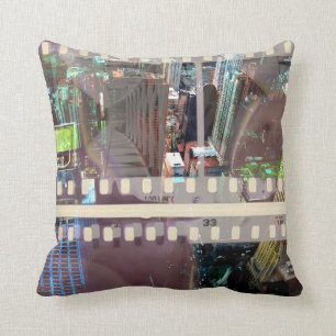 Abstract Movie 2 Cushion
