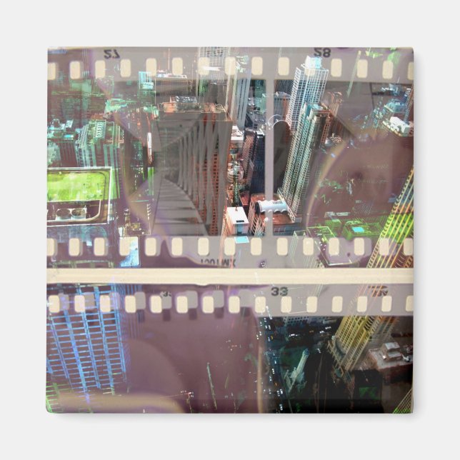 Abstract Movie 2 Magnet (Front)
