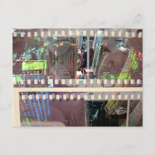 Abstract Movie 2 Postcard