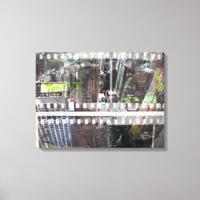 Abstract Movie Canvas Print (Front)