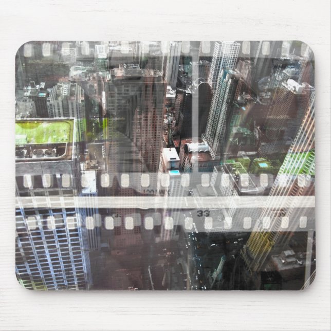 Abstract Movie Mouse Mat (Front)