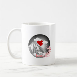 Abstract Mt. Fuji Landscape  Coffee Mug