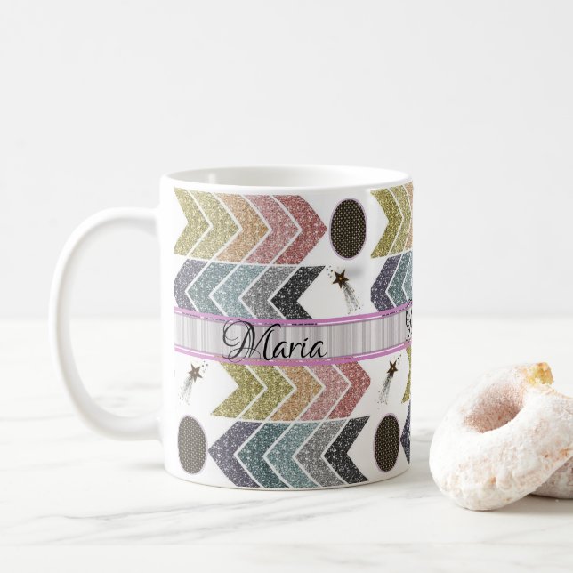 Abstract Mug (With Donut)