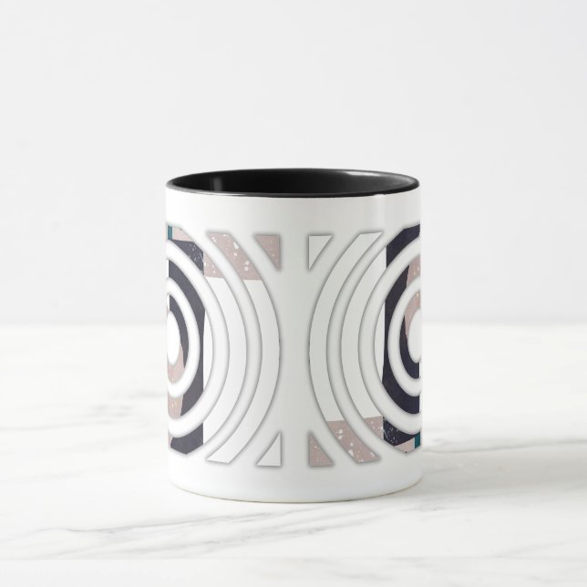 Abstract mug design (Center)