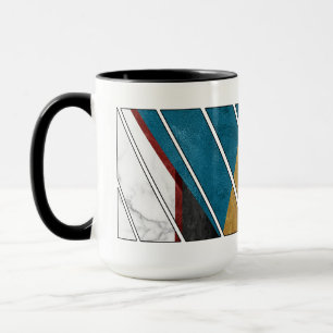 abstract mug design