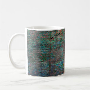 Abstract multicolor grunge background with abstrac coffee mug
