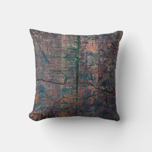 Abstract multicolor grunge background with abstrac cushion