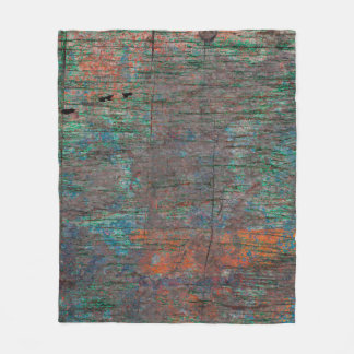 Abstract multicolor grunge background with abstrac fleece blanket