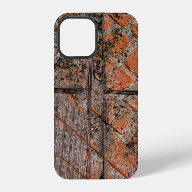 Abstract multicolor grunge background with abstrac iPhone case (Back)