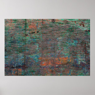 Abstract multicolor grunge background with abstrac poster