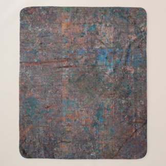Abstract multicolor grunge background with abstrac sherpa blanket