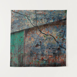 Abstract multicolor grunge background with abstrac tapestry