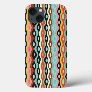 Abstract multicolor pattern iPhone 13 case
