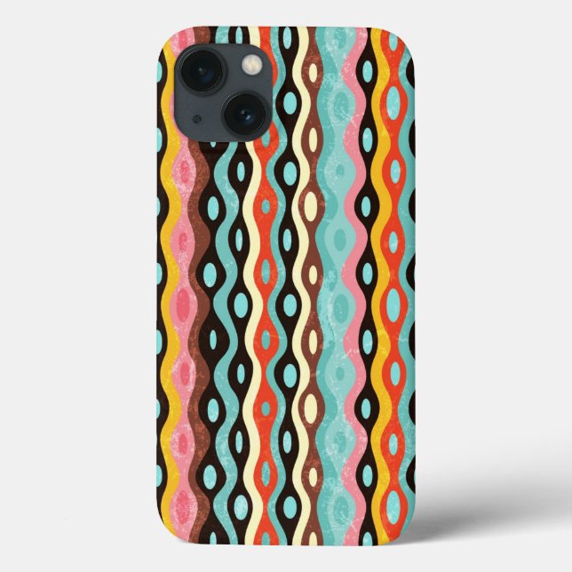 Abstract multicolor pattern Case-Mate iPhone case (Back)