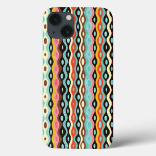 Abstract multicolor pattern iPhone 13 case