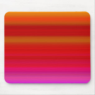 Abstract Multicolor Stripes Mouse Mat