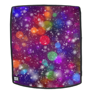 Abstract Multicolored Bokeh Background-25363 Backpack