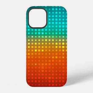Abstract multicolored football or soccer backgroun iPhone 12 case