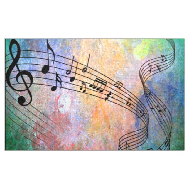 abstract music fabric (Yard)