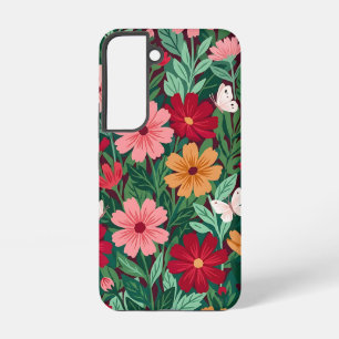Abstract Naive Cosmos Butterflies Samsung Cases