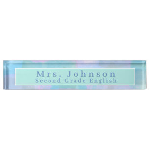 Abstract Nameplate