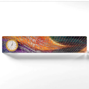 Abstract Nameplate