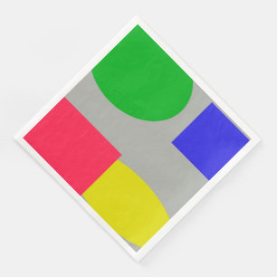 Abstract Napkin