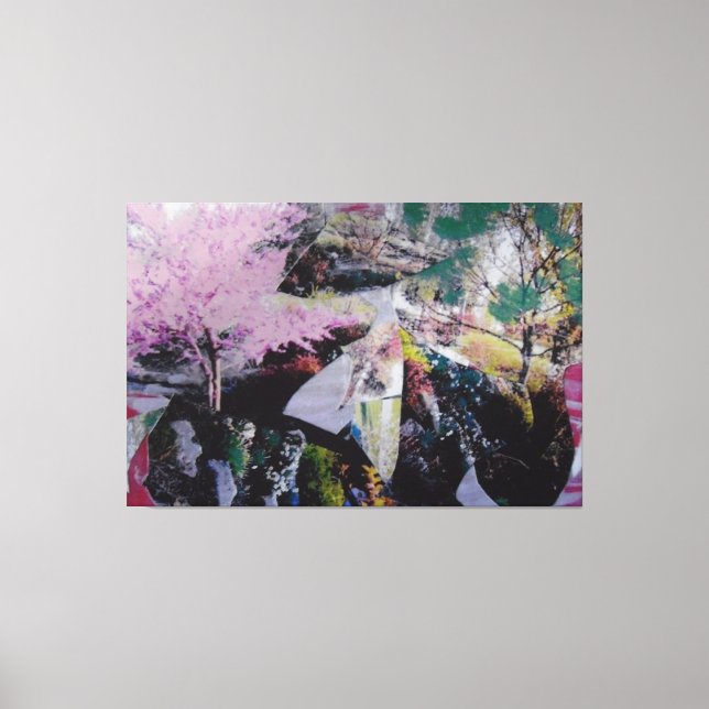 Abstract Nature Canvas Print (Front)