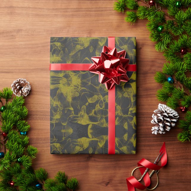 abstract nature composition wrapping paper (Holiday Gift)
