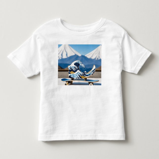 Abstract nature fantasy T-shirt design (Front)