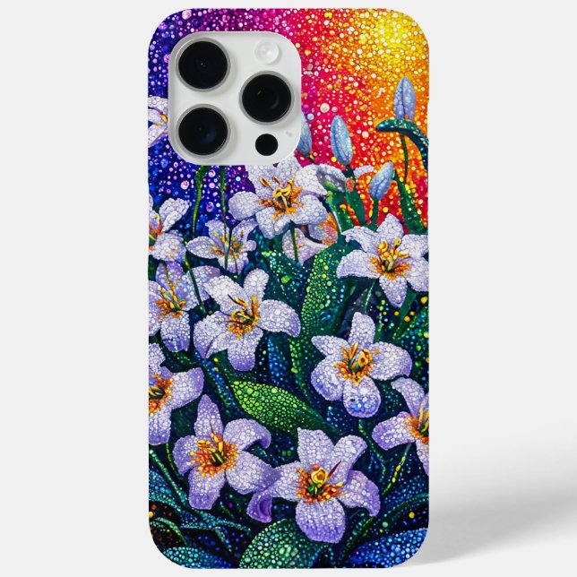 Abstract nature flowers Case-Mate iPhone case (Back)