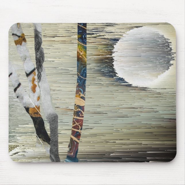 Abstract nature mouse mat (Front)
