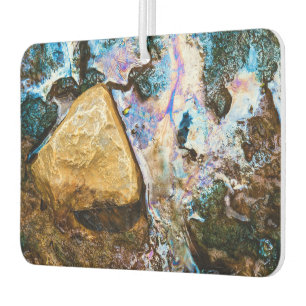 abstract nature still water car air freshener