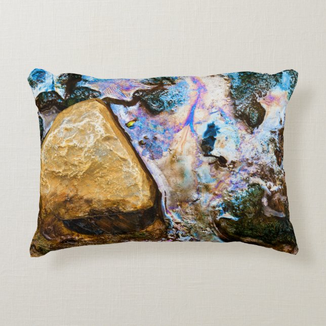 abstract nature still water decorative cushion (Front)