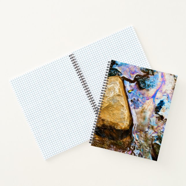 abstract nature still water notebook (Inside)