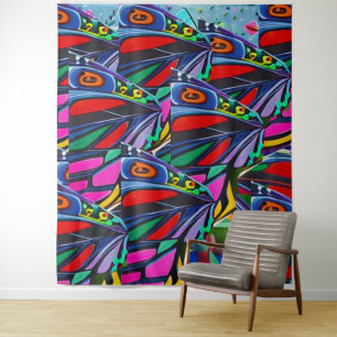 Abstract Nature Tapestry