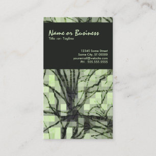 abstract nerves business card
