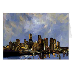 Abstract New Orleans Sunset add text