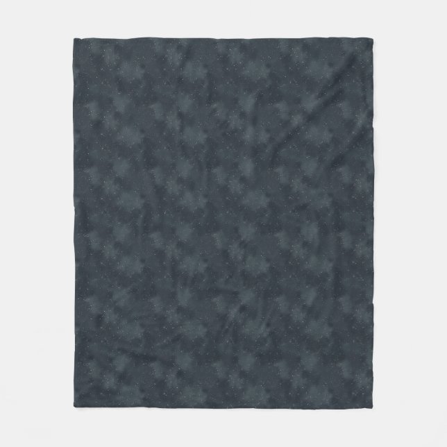 Abstract Night Sky Fleece Blanket (Front)