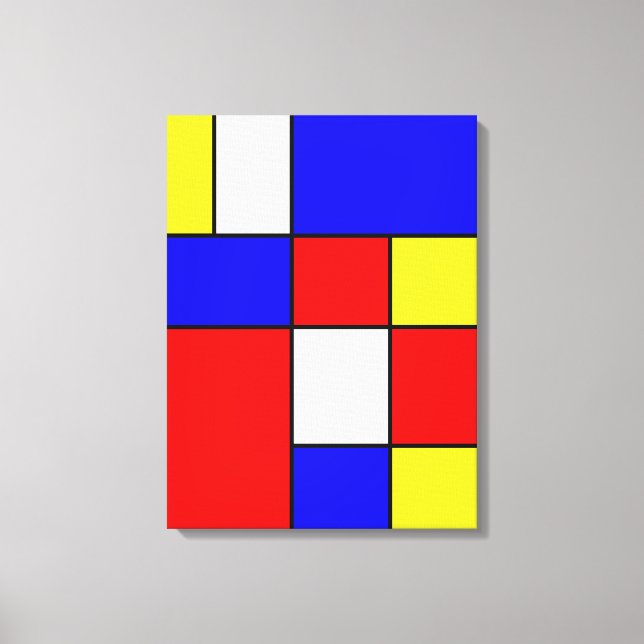 Abstract No. 414 Canvas Print (Front)