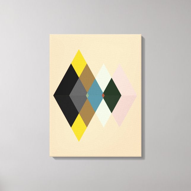 Abstract No. 709 Canvas Print (Front)