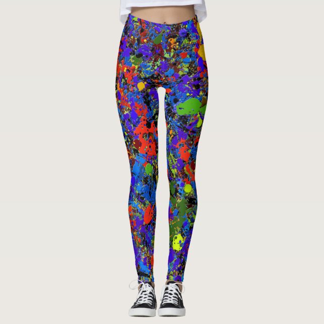 Abstract No. 738 Leggings (Front)