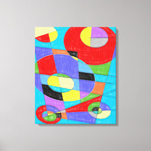 Abstract No. 750 Canvas Print