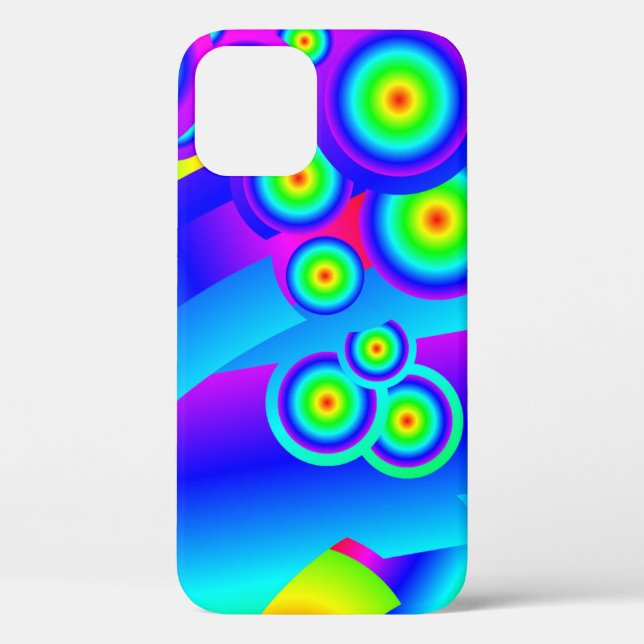 Abstract Ocean waves Case-Mate iPhone Case (Back)