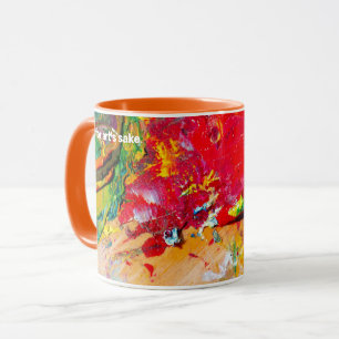 Abstract Of Artist Palette Mug