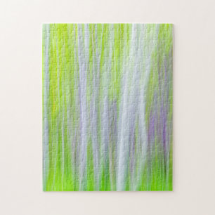 Abstract of Aspen Trees Yakima River Trail, WA Jigsaw Puzzle