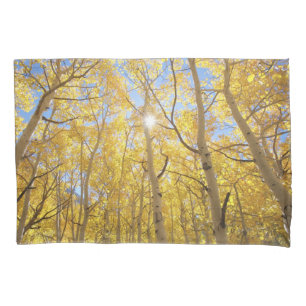 Abstract of Gilia Amidst Wildflowers California Pillowcase