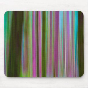 Abstract of Hoh Rain Forest at Dusk Washington Mouse Mat