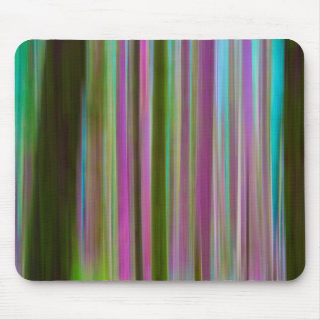 Abstract of Hoh Rain Forest at Dusk | Washington Mouse Mat (Front)