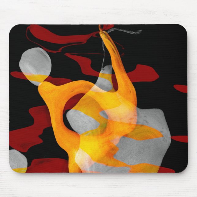 Abstract of Pear Mouse Mat (Front)